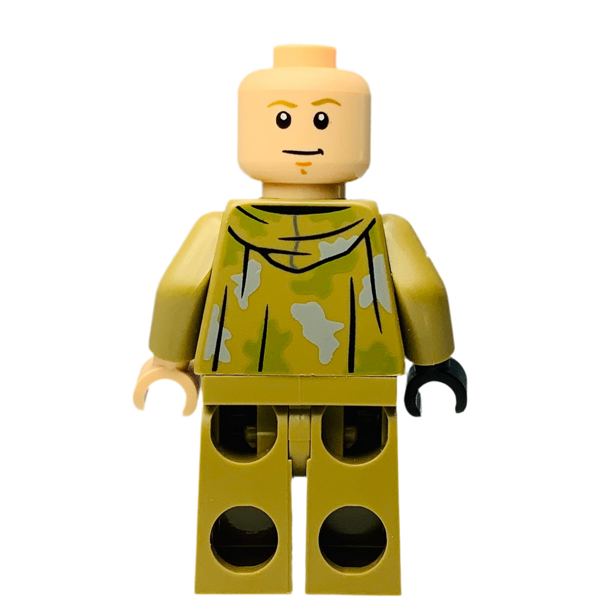 Luke Skywalker - Dark Tan Endor Outfit, Helmet, sw1266 - LEGO® Star Wars Minifigure