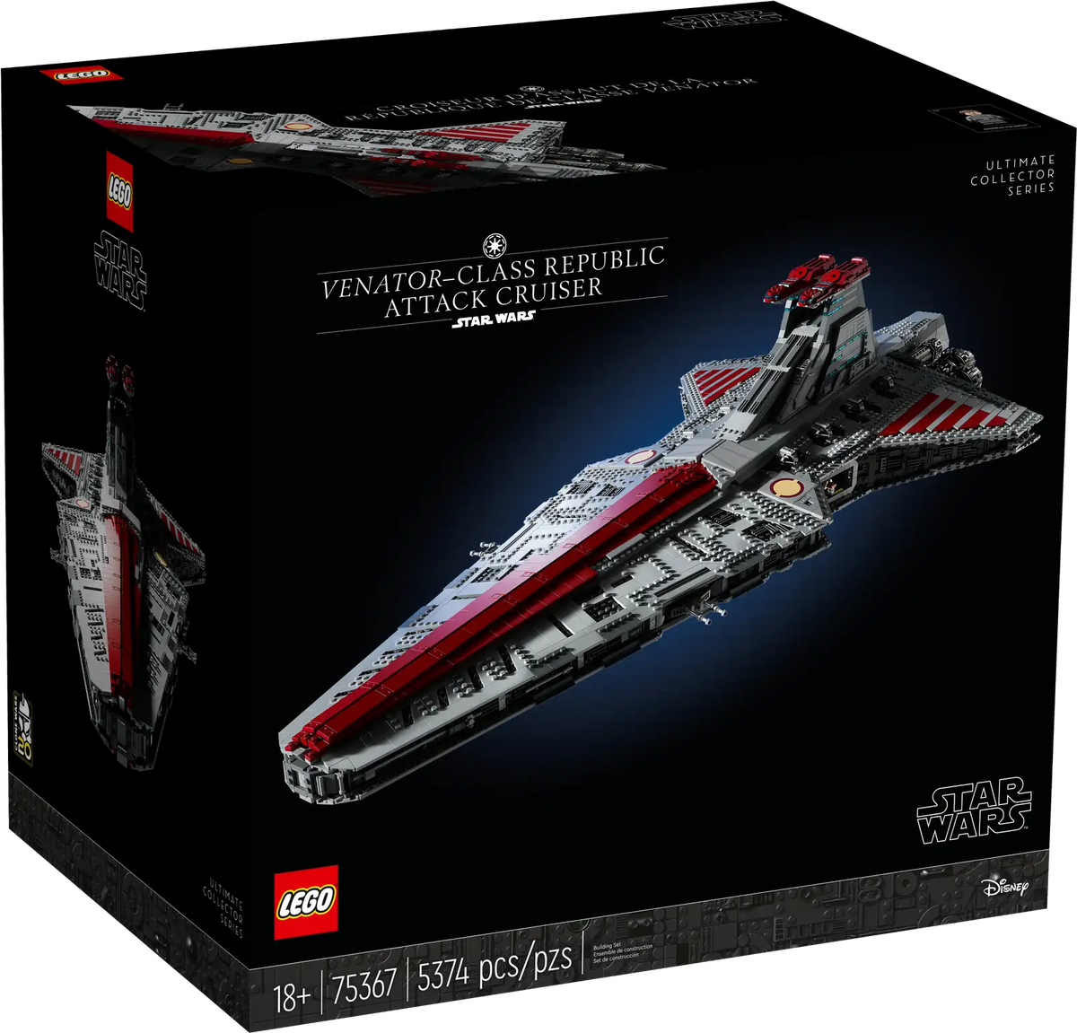 LEGO Star Wars Venator-Class Republic Attack Cruiser (75367)