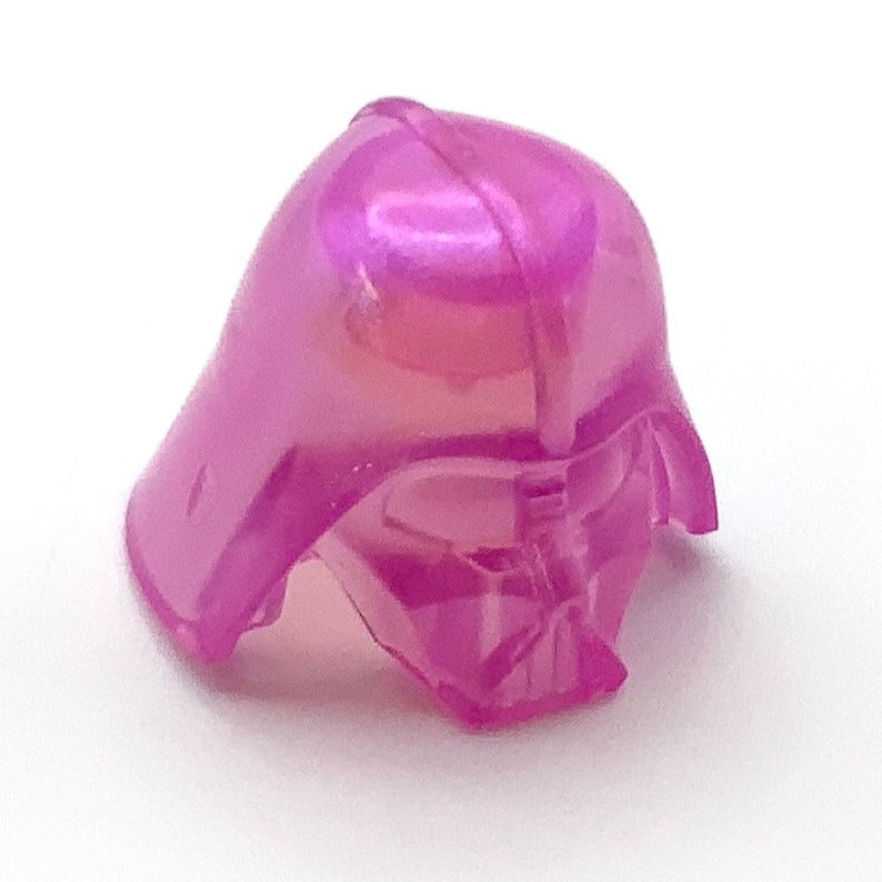 Minifigure Headgear Helmet, Darth Vader Type 2 Top, Part# 19916