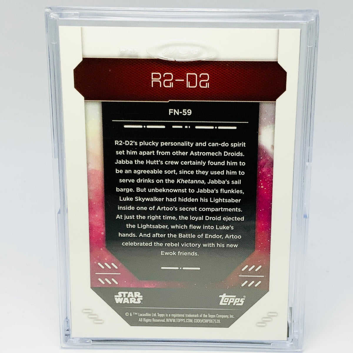 R2-D2 with Trading Card & Collector’s Case