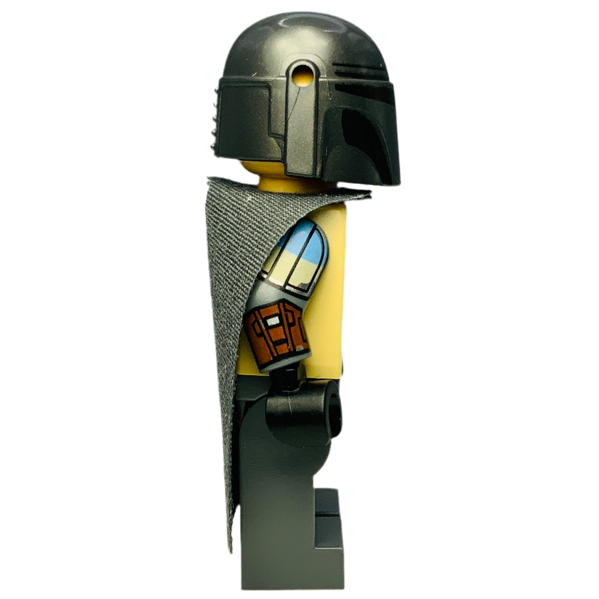 Din Djarin - Brown Durasteel Armor, sw1242 (with Arm Printing, Detailed Helmet), LEGO® Star Wars Minifigure