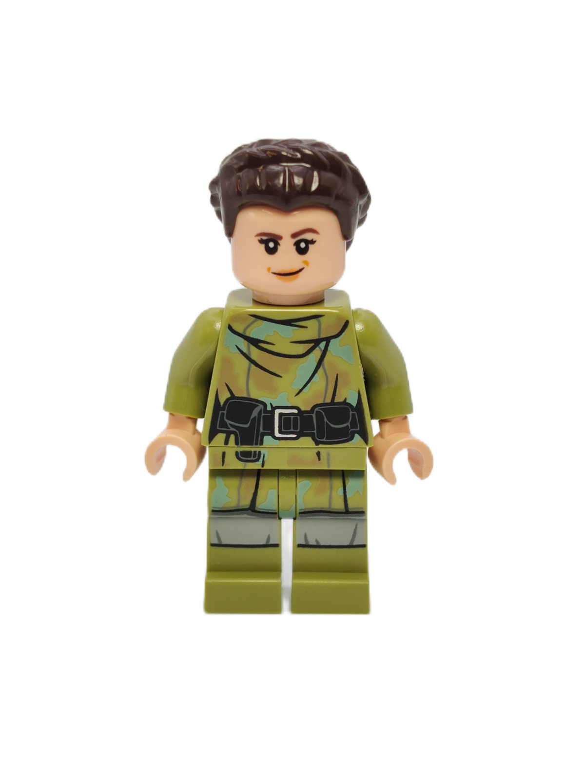 Princess Leia - Olive Green Endor Outfit, sw1296, LEGO® Star Wars Minifigure