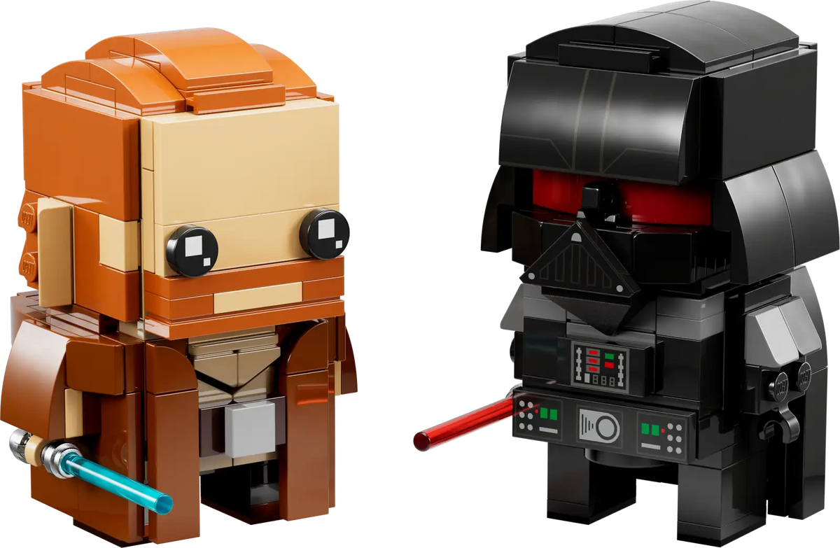 LEGO Star Wars Obi-Wan Kenobi™ & Darth Vader™ BrickHeadz Set (40547)