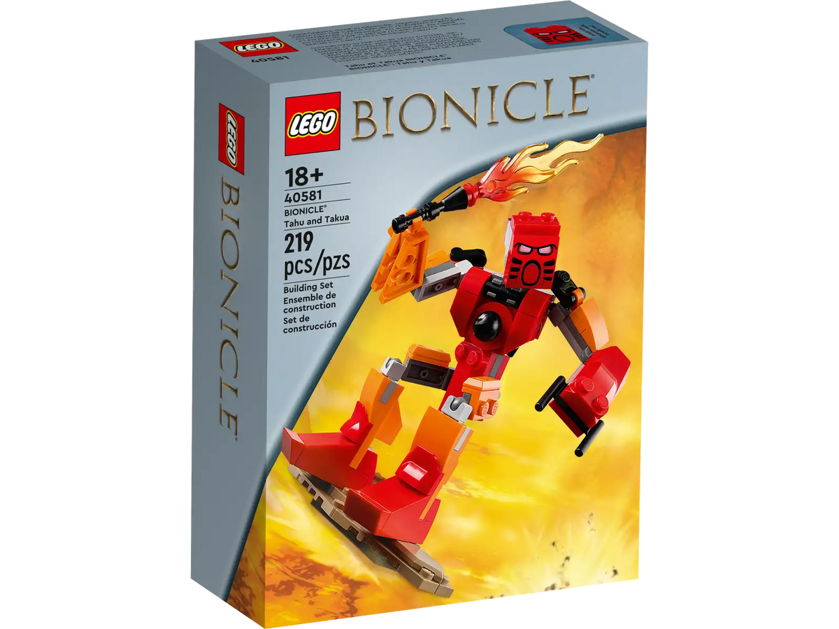 LEGO BIONICLE® Tahu and Takua GWP Set (40581)