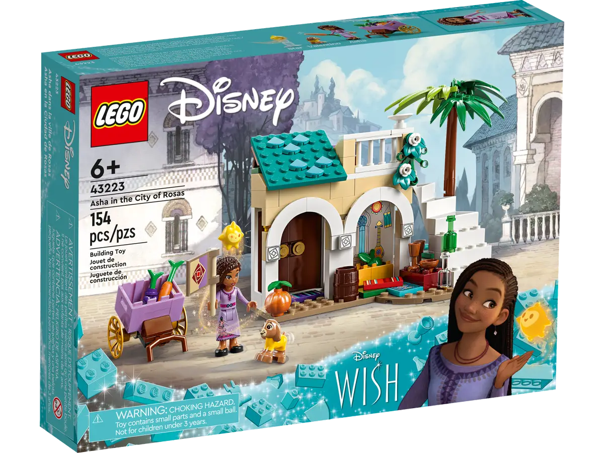 LEGO Disney Wish Asha in the City of Rosas Set (43223)