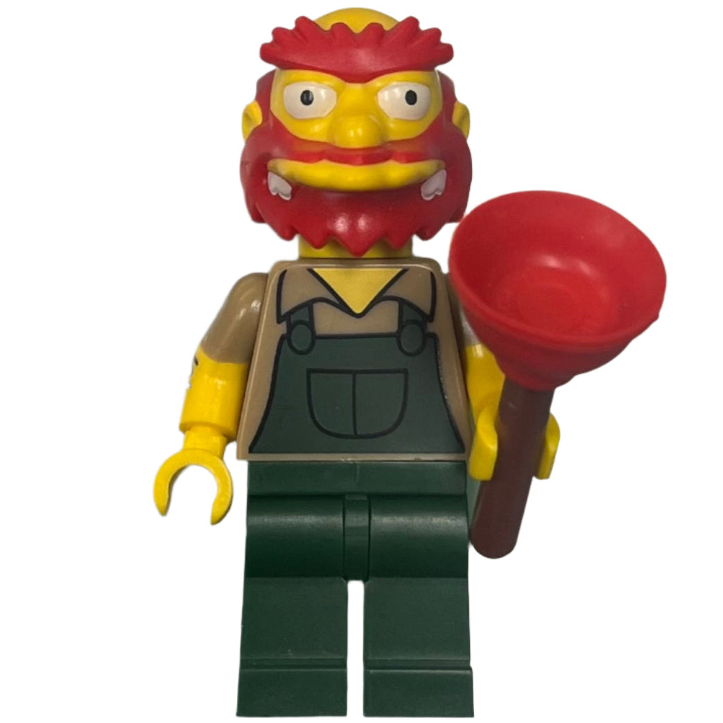 Groundskeeper Willie, colsim2-13 - LEGO® The Simpsons Minifigure