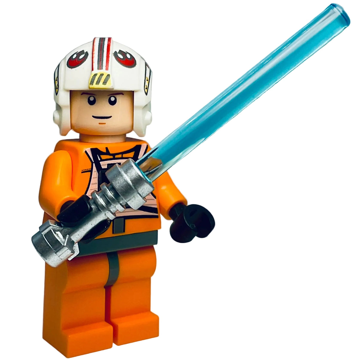 Luke Skywalker - Pilot Suit, Detailed Torso and Helmet, sw0295 - LEGO® Star Wars Minifigure