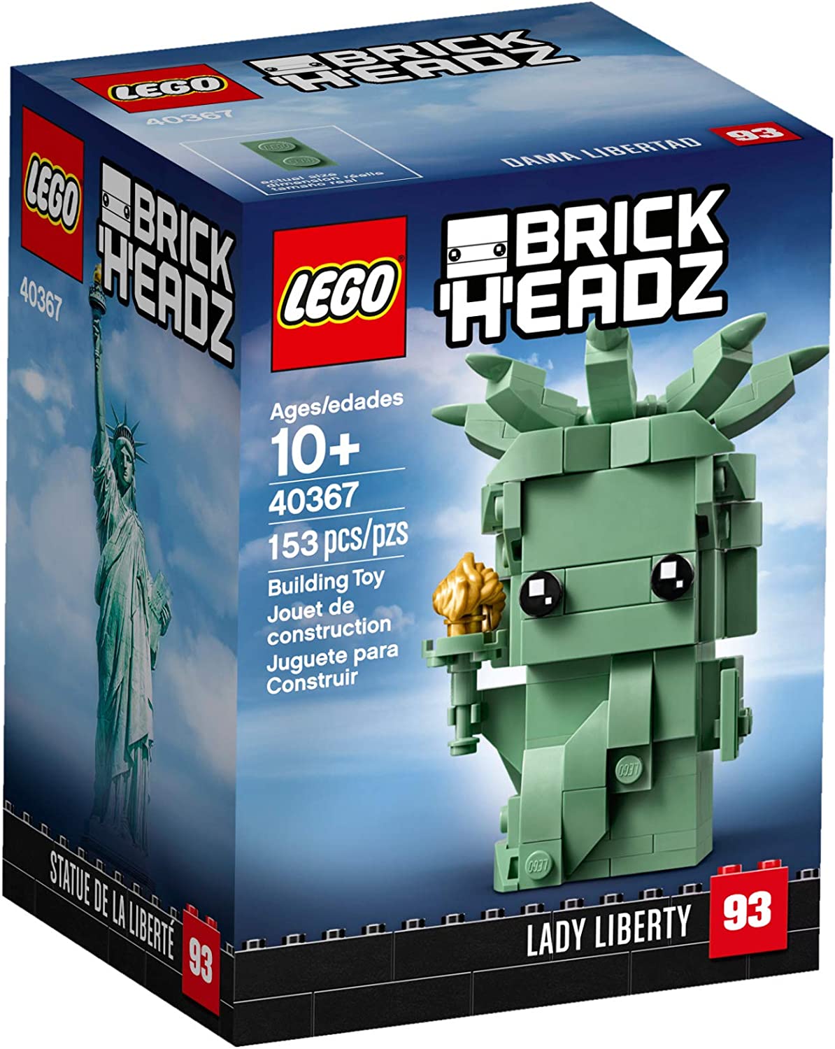 LEGO Lady Liberty BrickHeadz Set (40367)