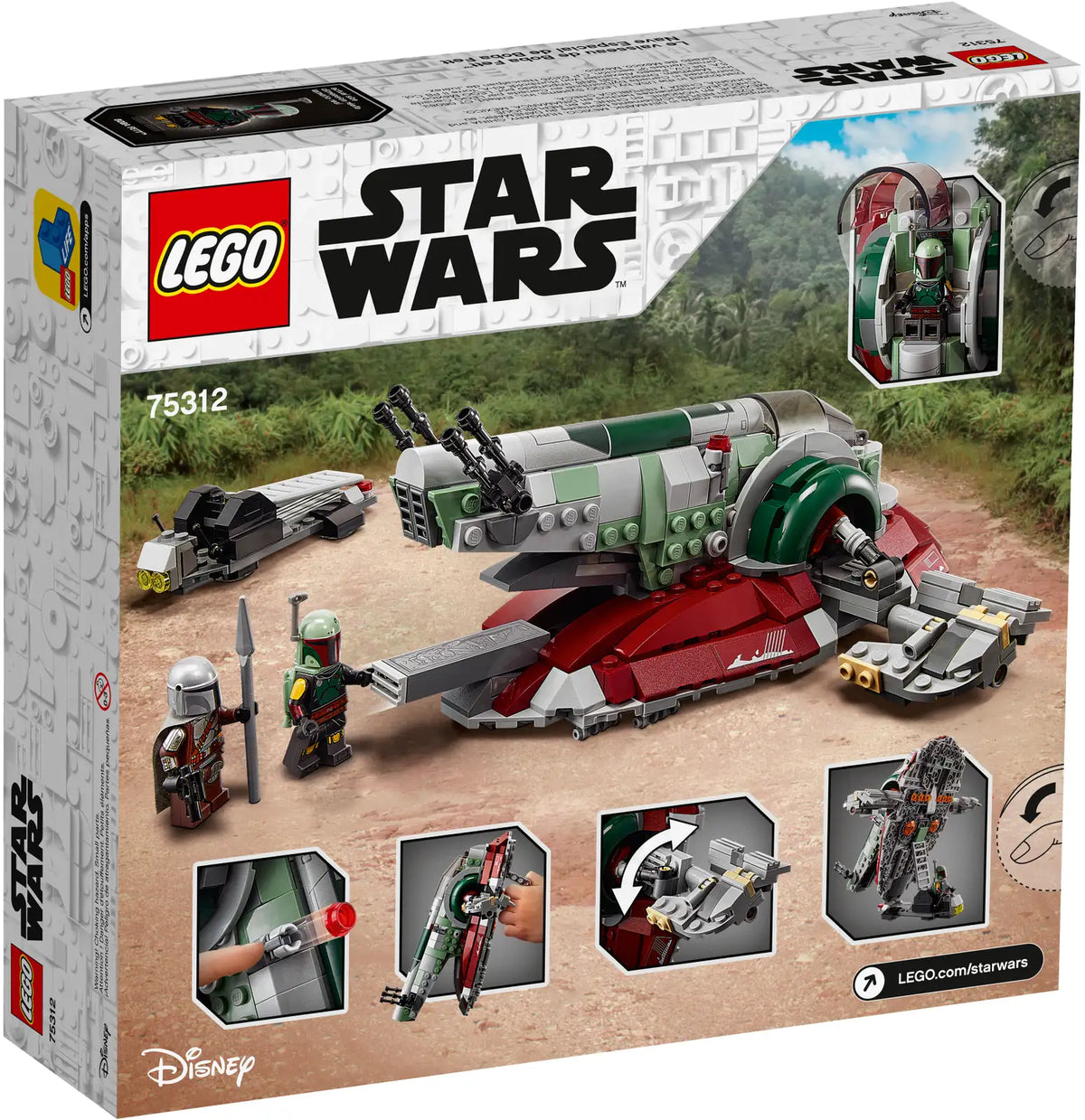 LEGO Star Wars Boba Fett’s Starship™ Set (75312)
