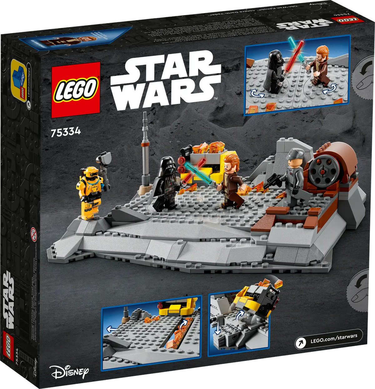 LEGO Star Wars Obi-Wan Kenobi™ vs. Darth Vader™ Set (75334)