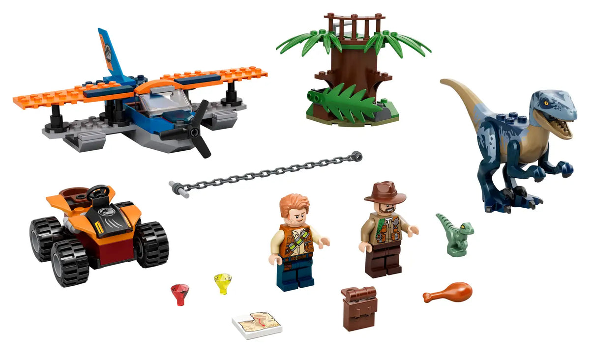 Velociraptor: Biplane Rescue Mission - LEGO Jurassic World Set (75942)