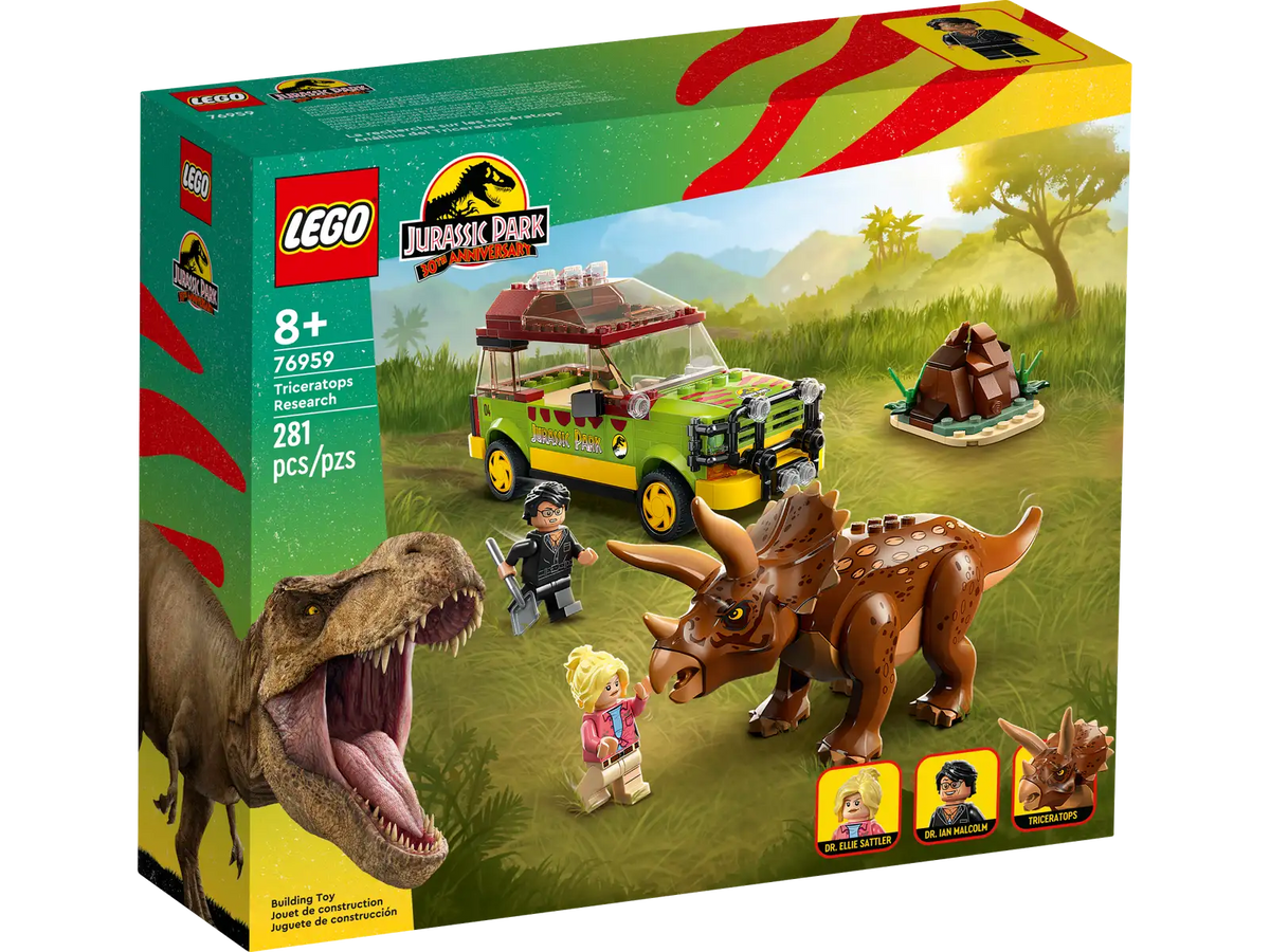Triceratops Research - LEGO Jurassic World Set (76959)