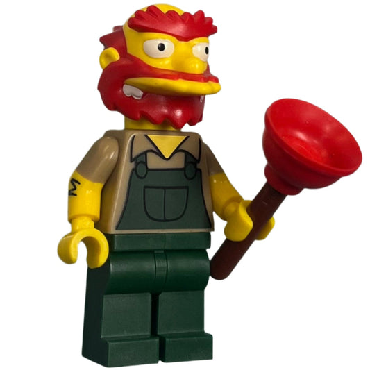 Groundskeeper Willie, colsim2-13 - LEGO® The Simpsons Minifigure