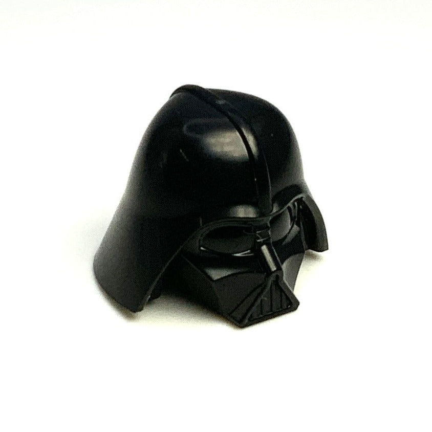 Minifigure Headgear Helmet, Darth Vader Type 2 Top, Part# 19916