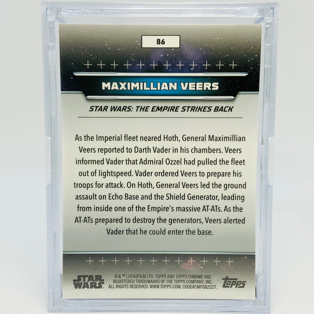 General Maximillian Veers with Trading Card & Collector’s Case