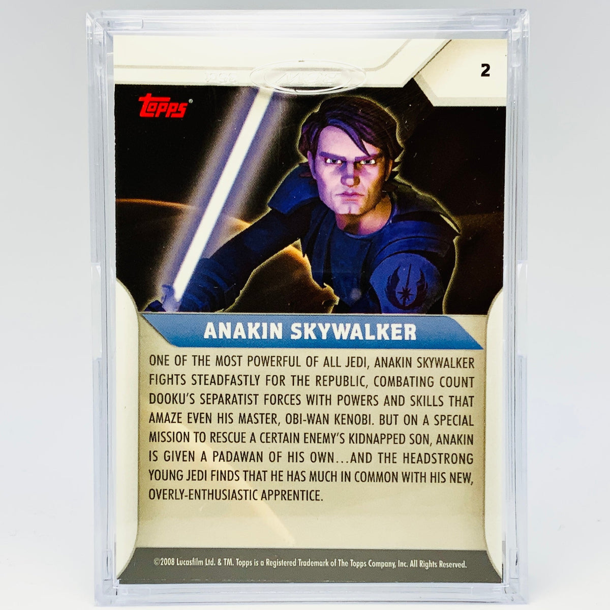 Anakin Skywalker with Trading Card & Collector’s Case