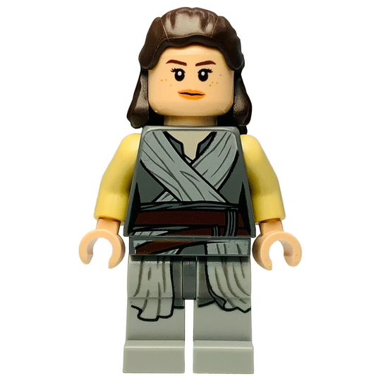 Rey - Light Bluish Gray Tied Robe, sw0866 - LEGO® Star Wars Minifigure