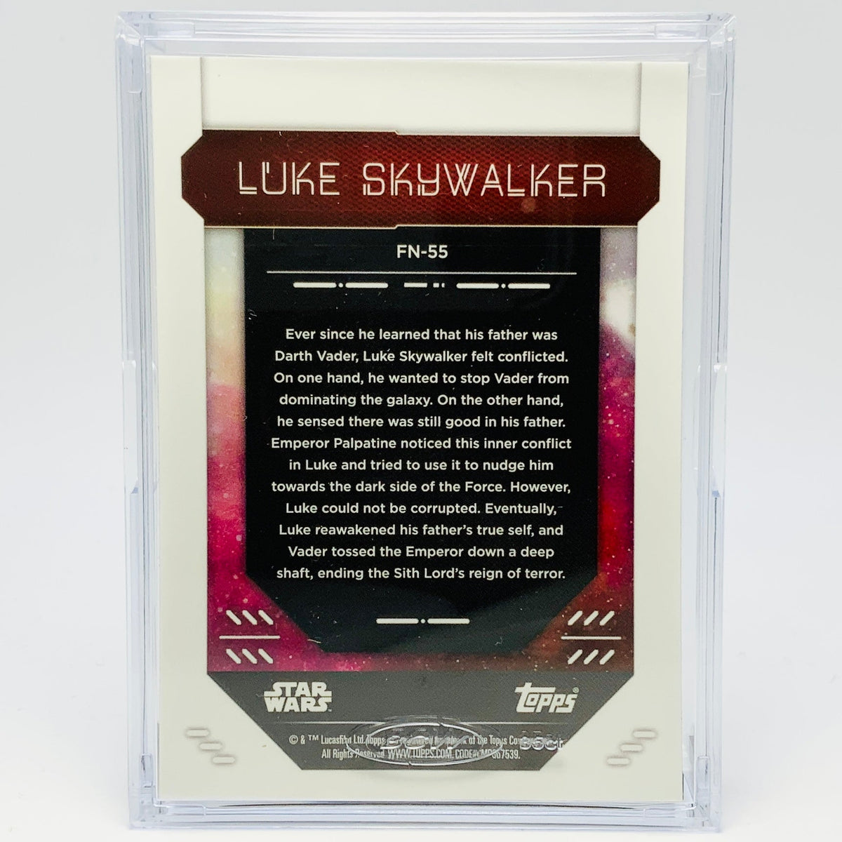 Luke Skywalker with Trading Card & Collector’s Case