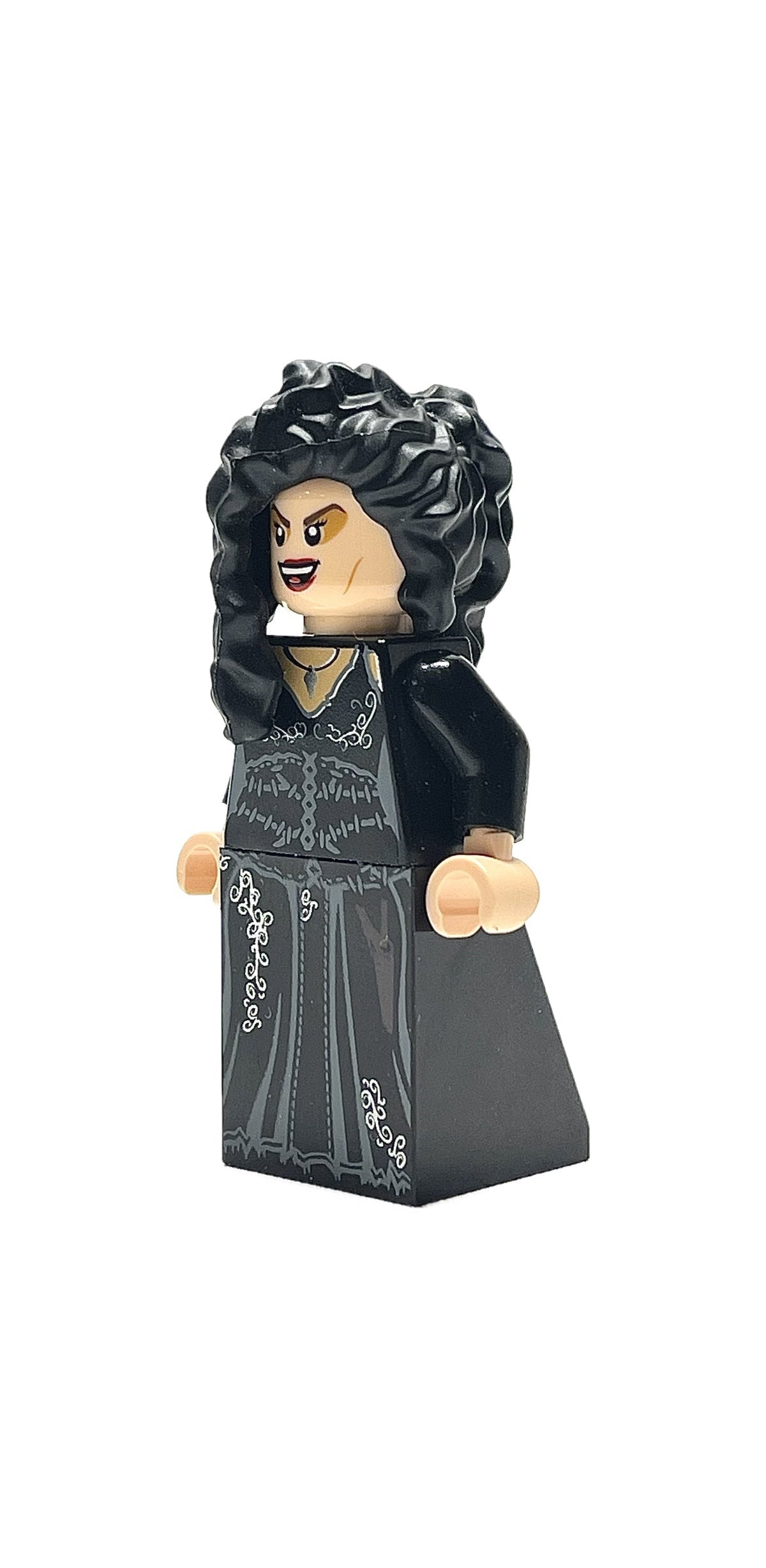Bellatrix Lestrange - Printed Black Dress, hp092