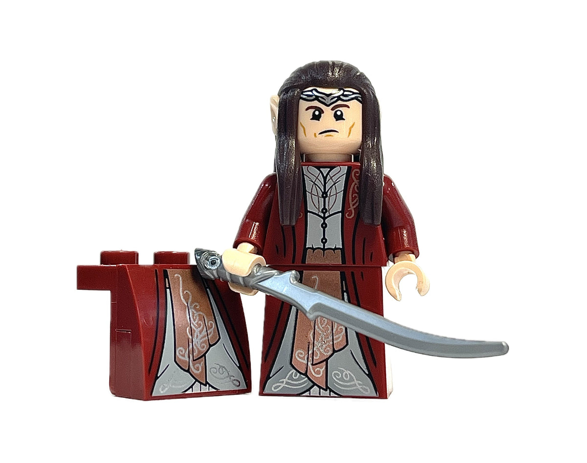 Elrond - Dark Red Robe, lor128, LEGO® Lord of the Rings™ Minifigure