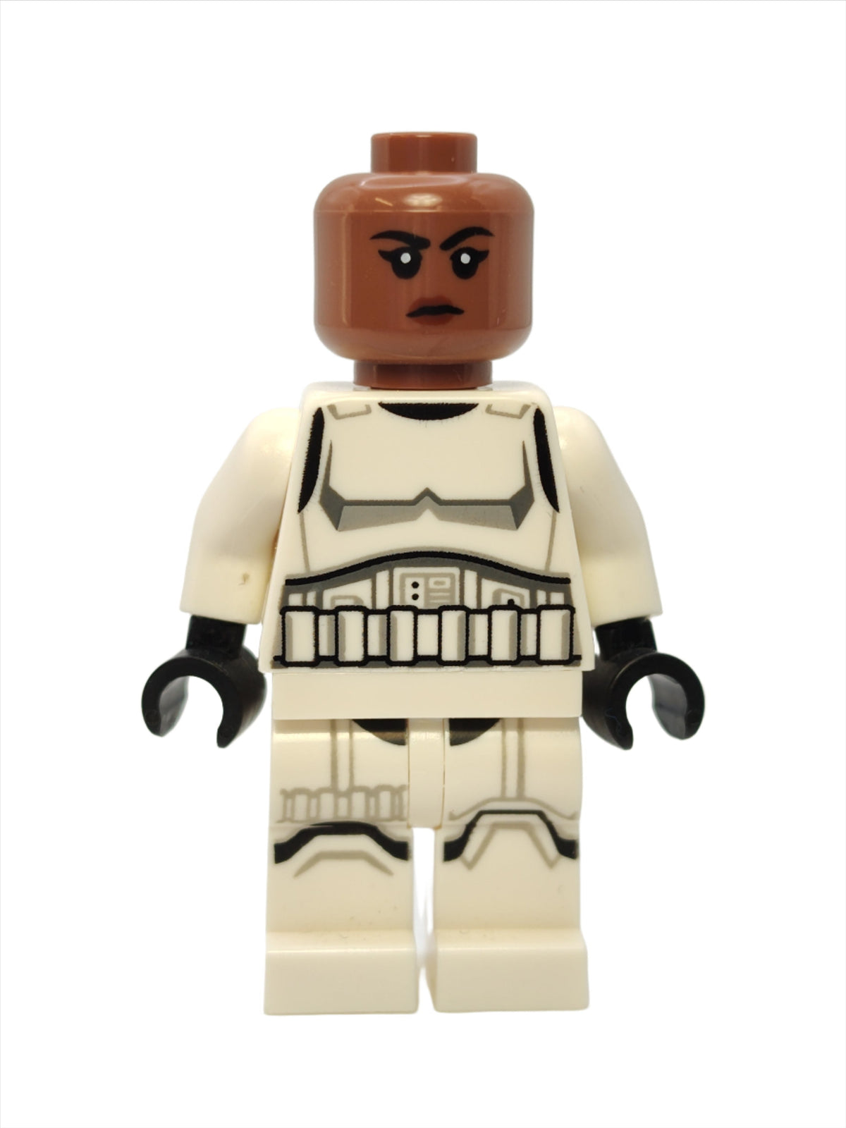 Imperial Stormtrooper - Female with Medium Brown Head, sw1326, LEGO® Star Wars Minifigure