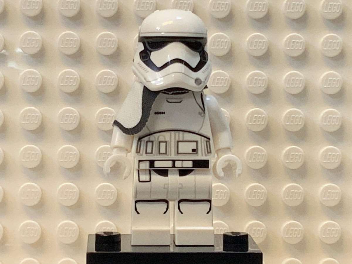 First Order Stormtrooper Squad Leader, sw0872 (Rounded Mouth Pattern), LEGO® Star Wars Minifigure