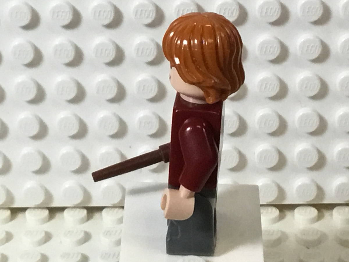 Ron Weasley - Dark Red Sweater, Dark Bluish Gray Medium Legs, hp180